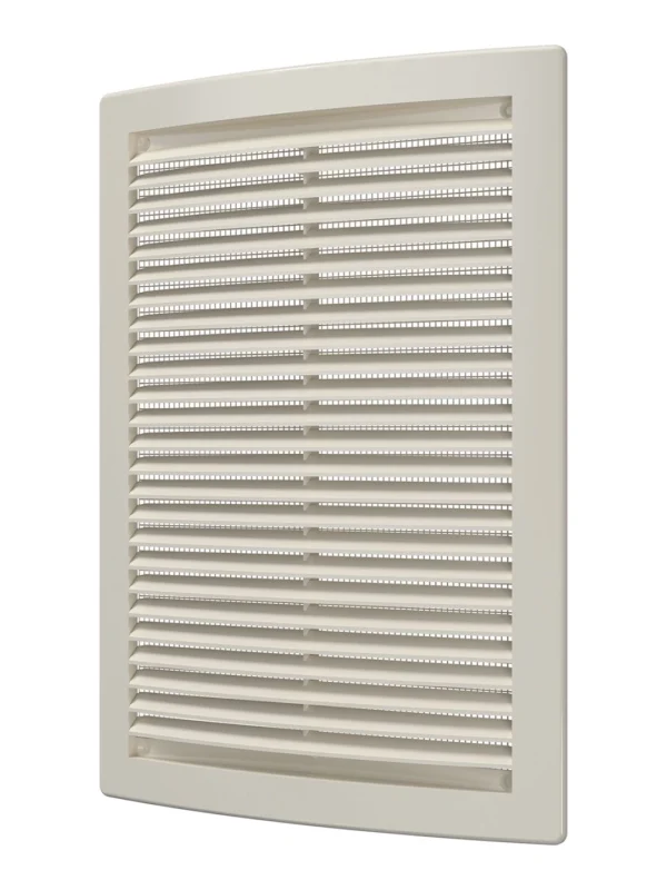 Решетка вентиляционная 1825РЦ Ivory сетка 180х250 пластик Ivory ERA (Эра)
